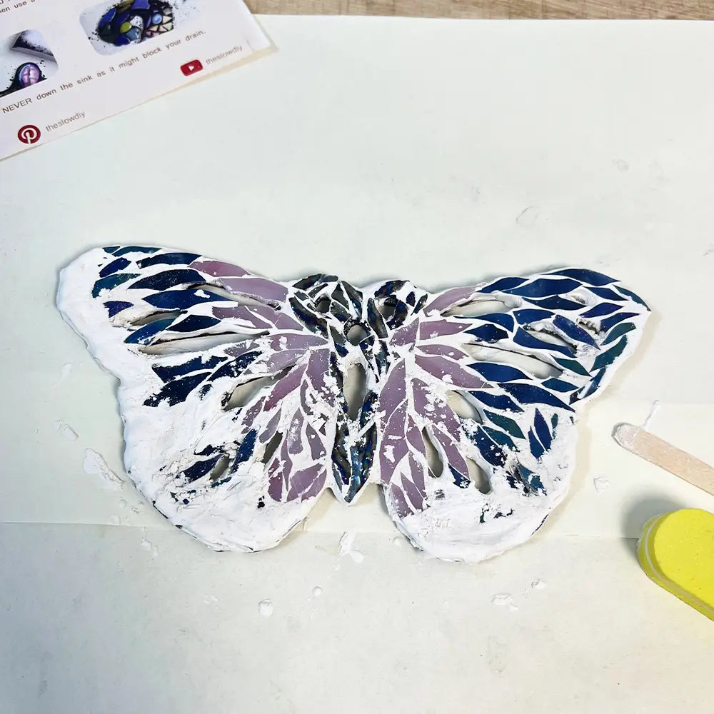 Iridescent Moth Mosaic Kit