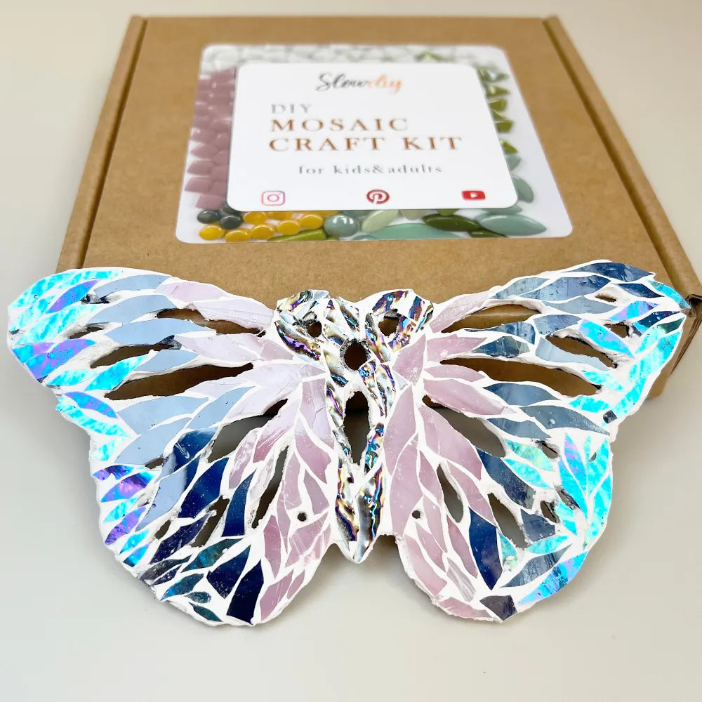 Iridescent Moth Mosaic Kit