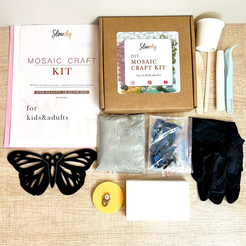 Iridescent Moth Mosaic Kit