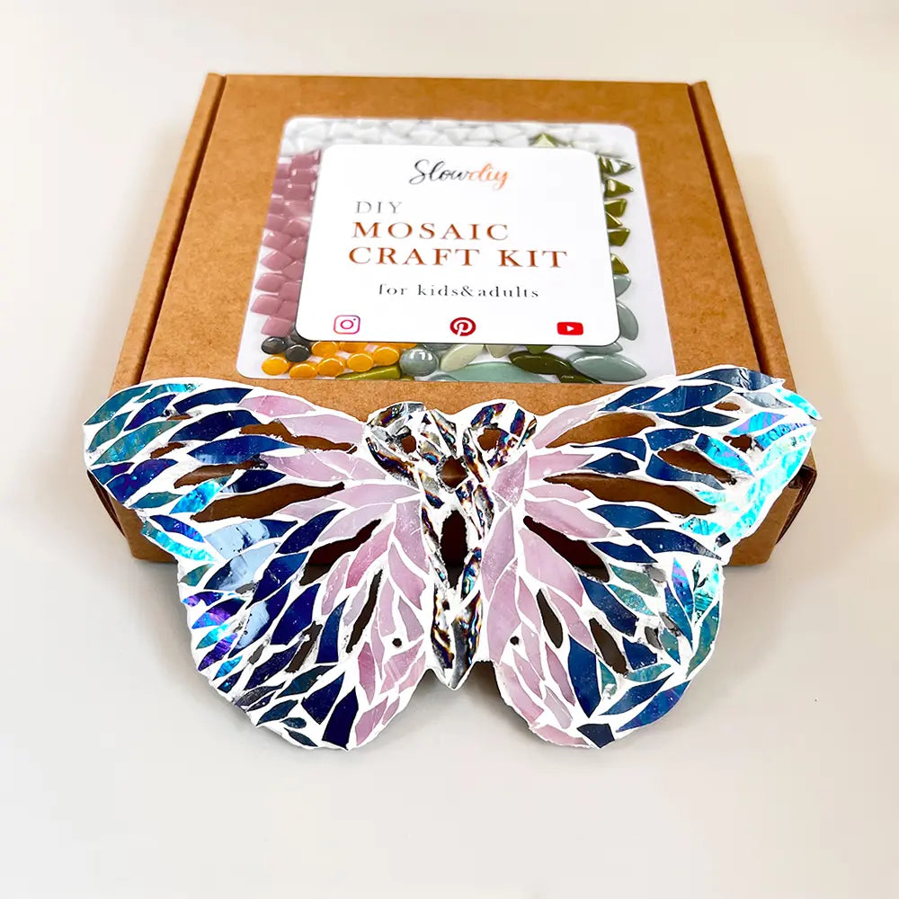 Iridescent Moth Mosaic Kit