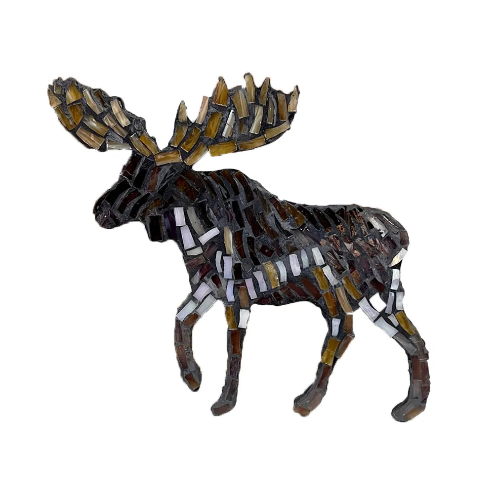 DIY Glass Mosaic Moose Kit