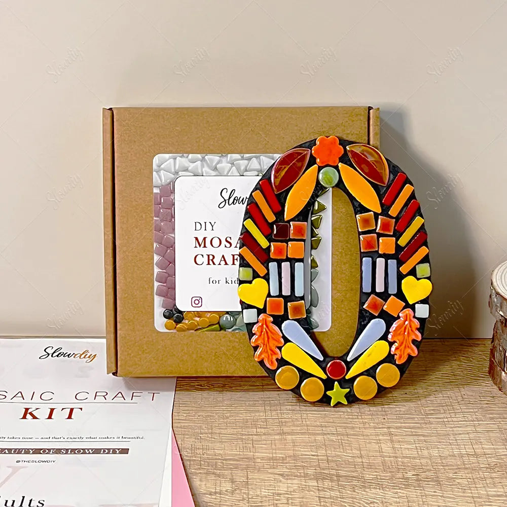 Mosaic House Number Art Kits Number 0