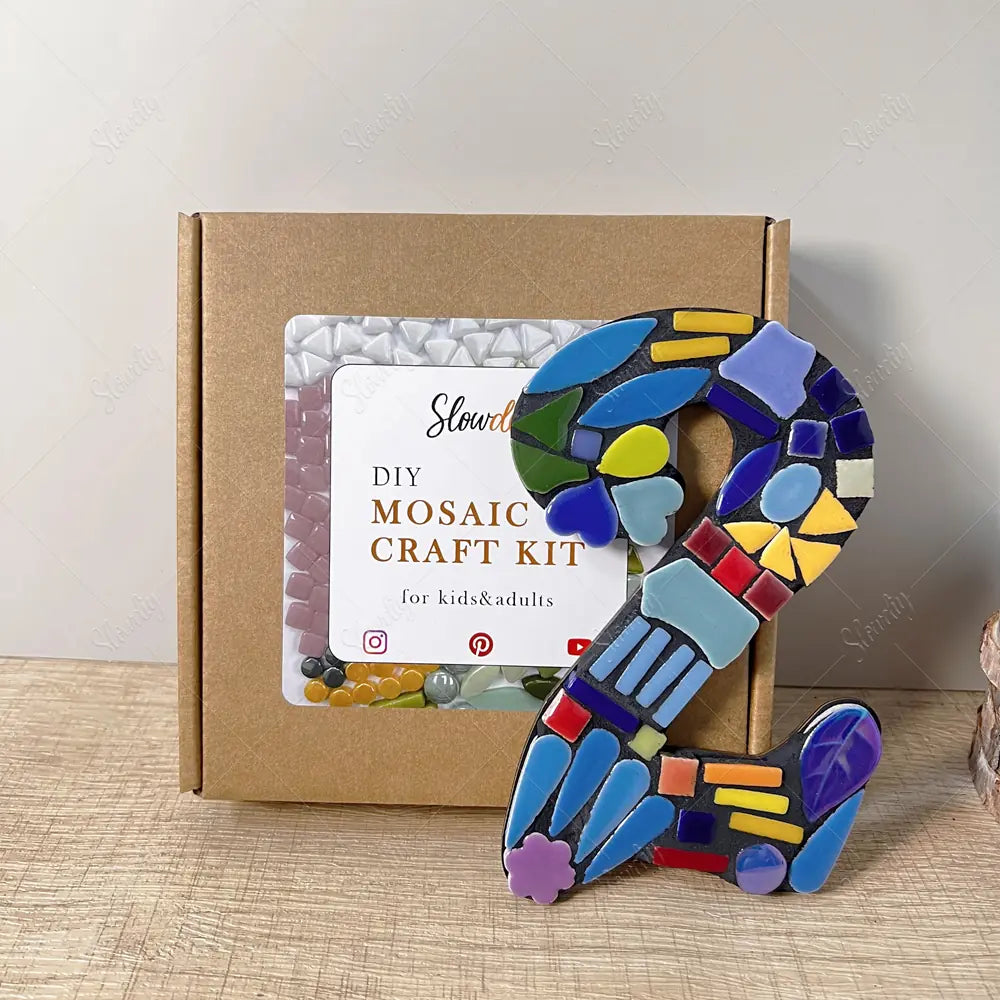 Mosaic House Number Art Kits Number 2