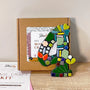 Mosaic House Number Art Kits Number 4