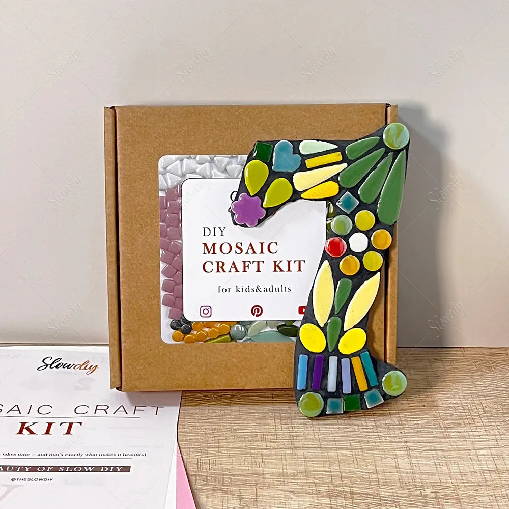 Mosaic House Number Art Kits Number 7